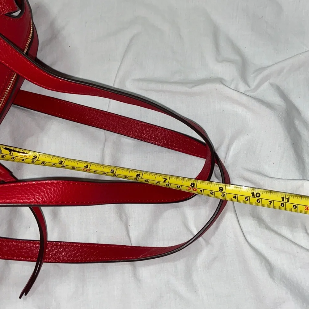 Nwot HTF color Tory Burch Perry Satchel in Red